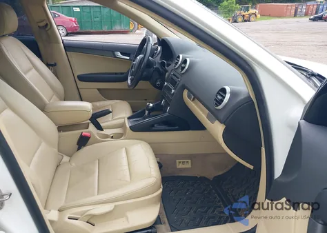 2011 Audi A3 2.0 Tdi Premium z USA, uszkodzony, nr VIN WAUBJBFM8BA043619